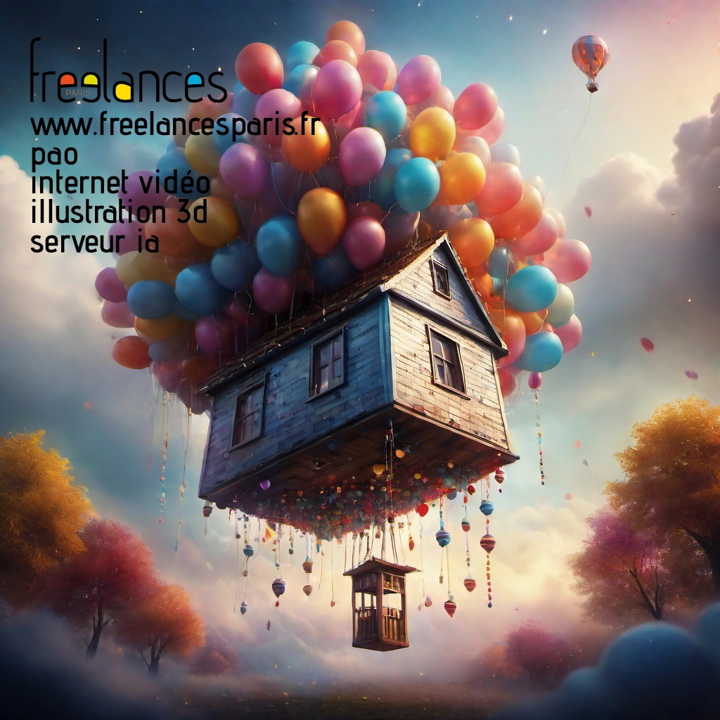 Pao mise en page internet vidéo illustration 3d serveur IA générative AI freelance paris studio de création magazines mq2tdqq0